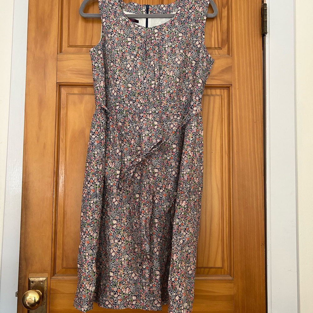 Liberty of London Multicolor Floral Midi Dress